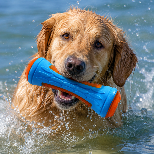 FurZoo Dog Squeaky Floating Toy Set