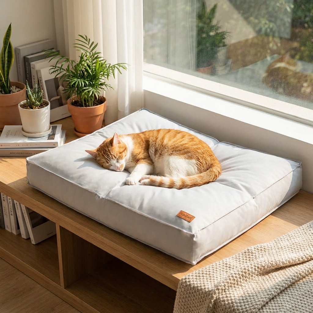 Waterproof Cat Bed lifestyle